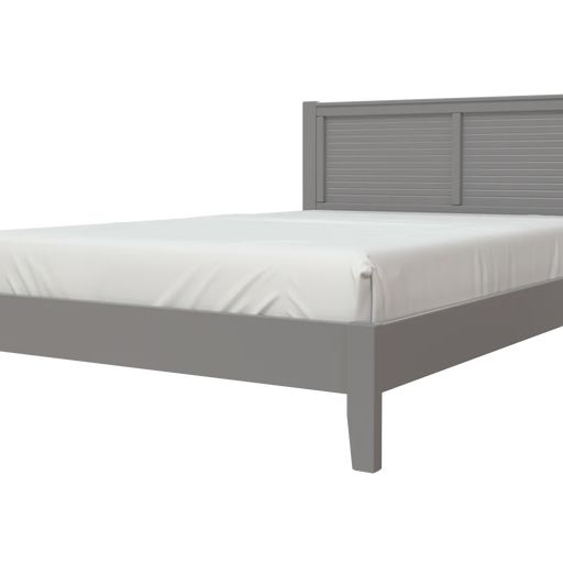 Кровать «Грация-3», антрацит (серая)